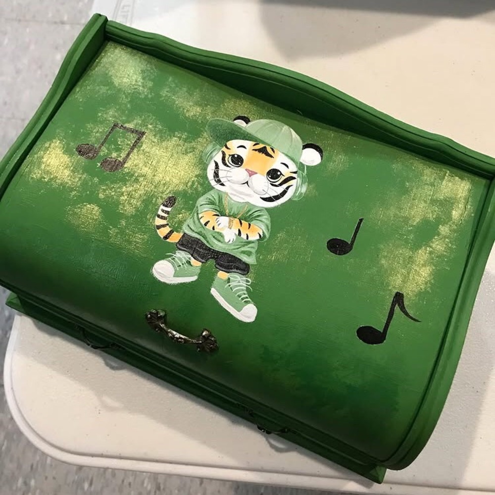 Handmade jewellery box